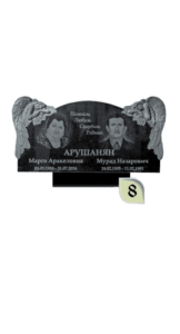 Фигурный резной памятник с лебедем в Краснодаре