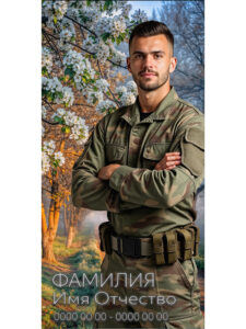 Цветное фото на памятник в Краснодаре